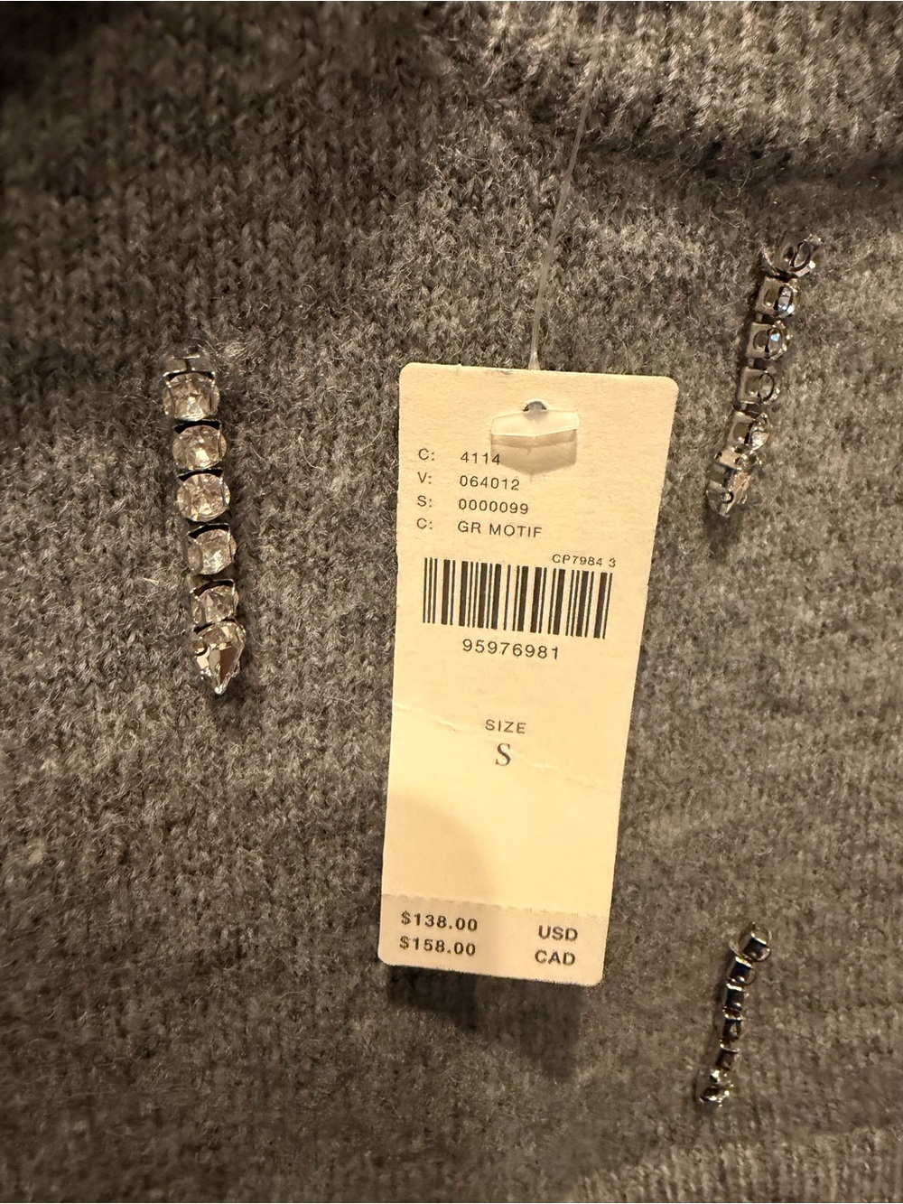 Maeve Embellished Crop Vest & Buttondown Twofer Top SMALL NWT - Picture 2 of 14